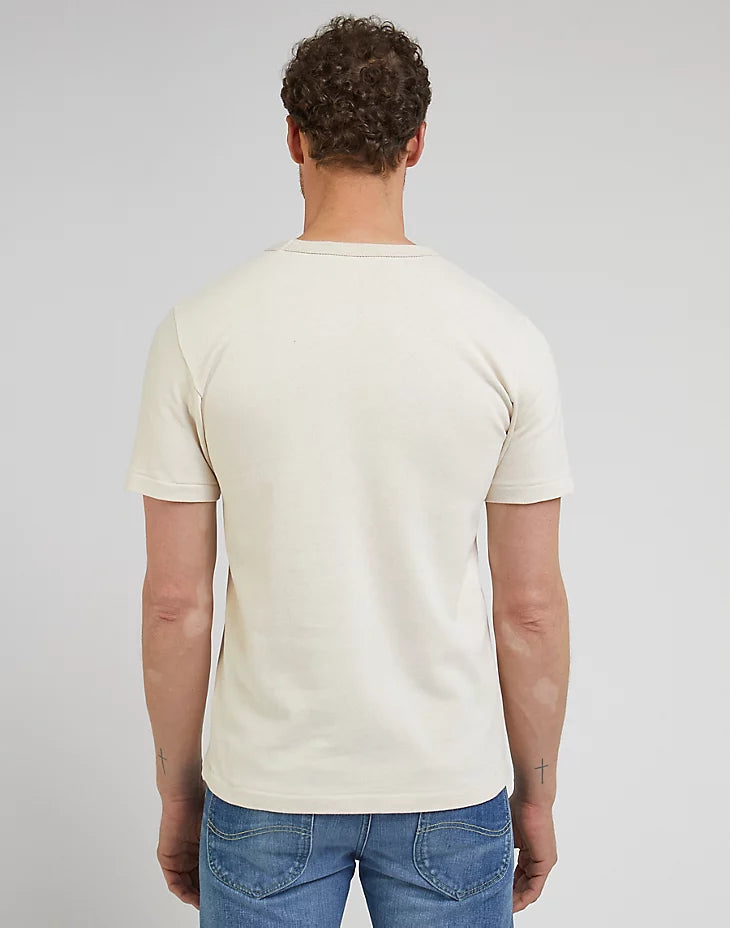 LEE 101 - 101 Core T-Shirt - Ecru - Cotton