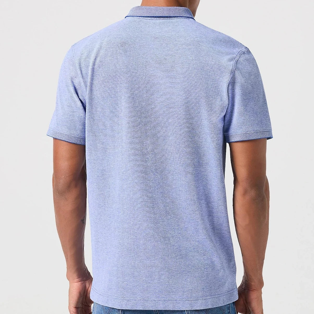 WRANGLER  - Refined Polo Shirt - Blue