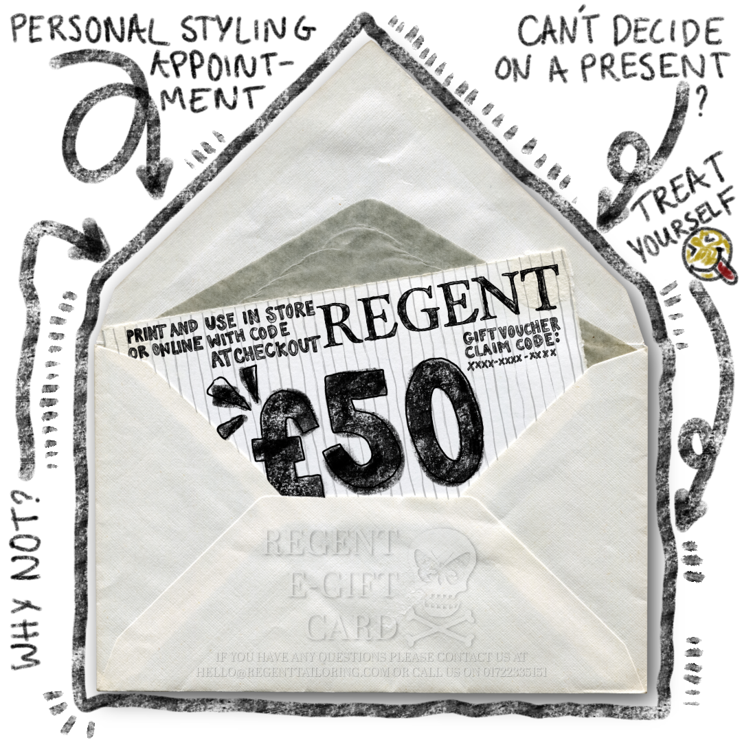 Regent Tailoring E-Gift Voucher