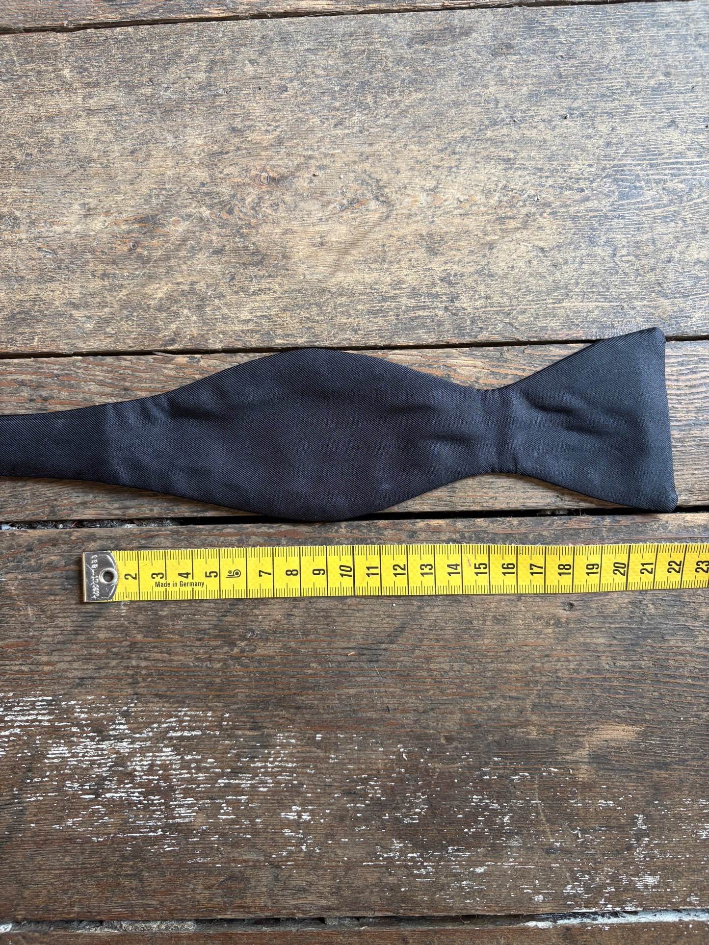 Regent - Silk Bow Tie - Black - Regent Tailoring