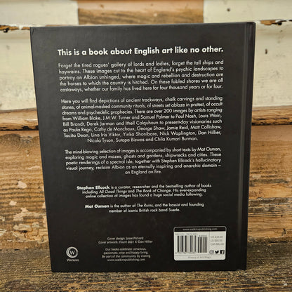 Back cover of England on Fire by Stephen Ellcock and Mat Osman