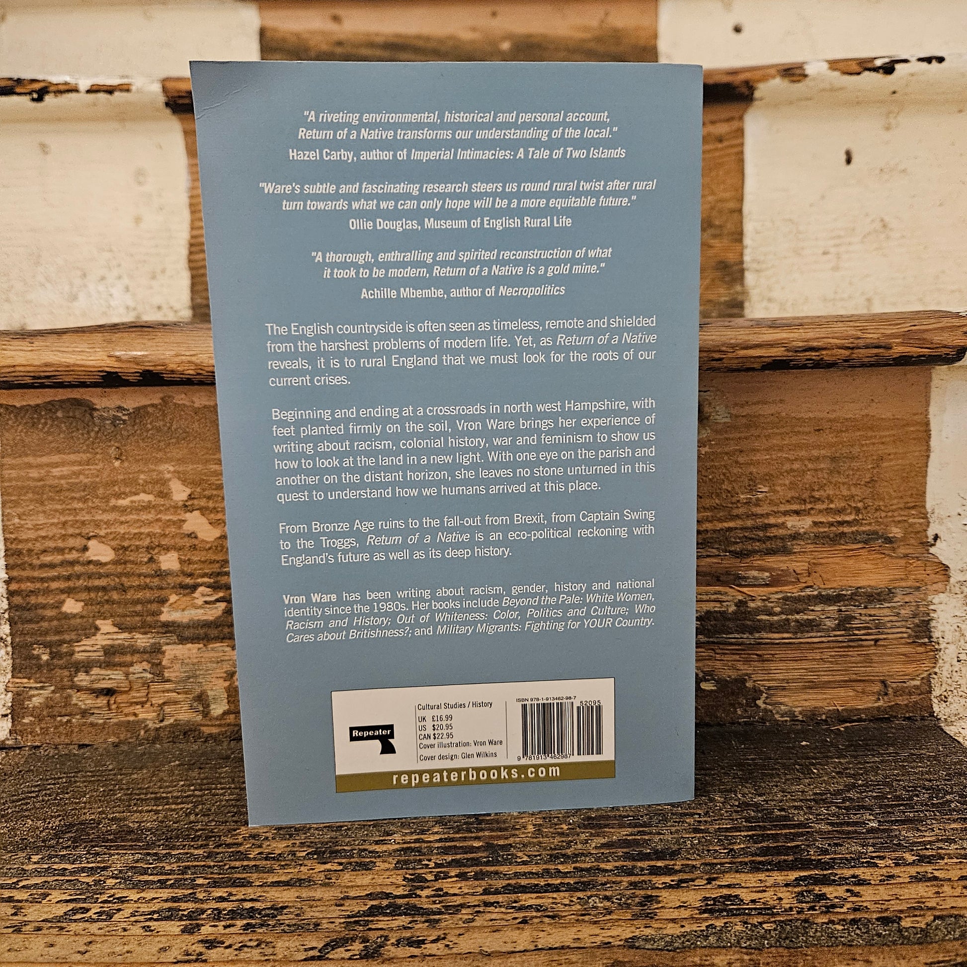 Back cover of Return of a Native: Learning From the Land - Vron Ware
