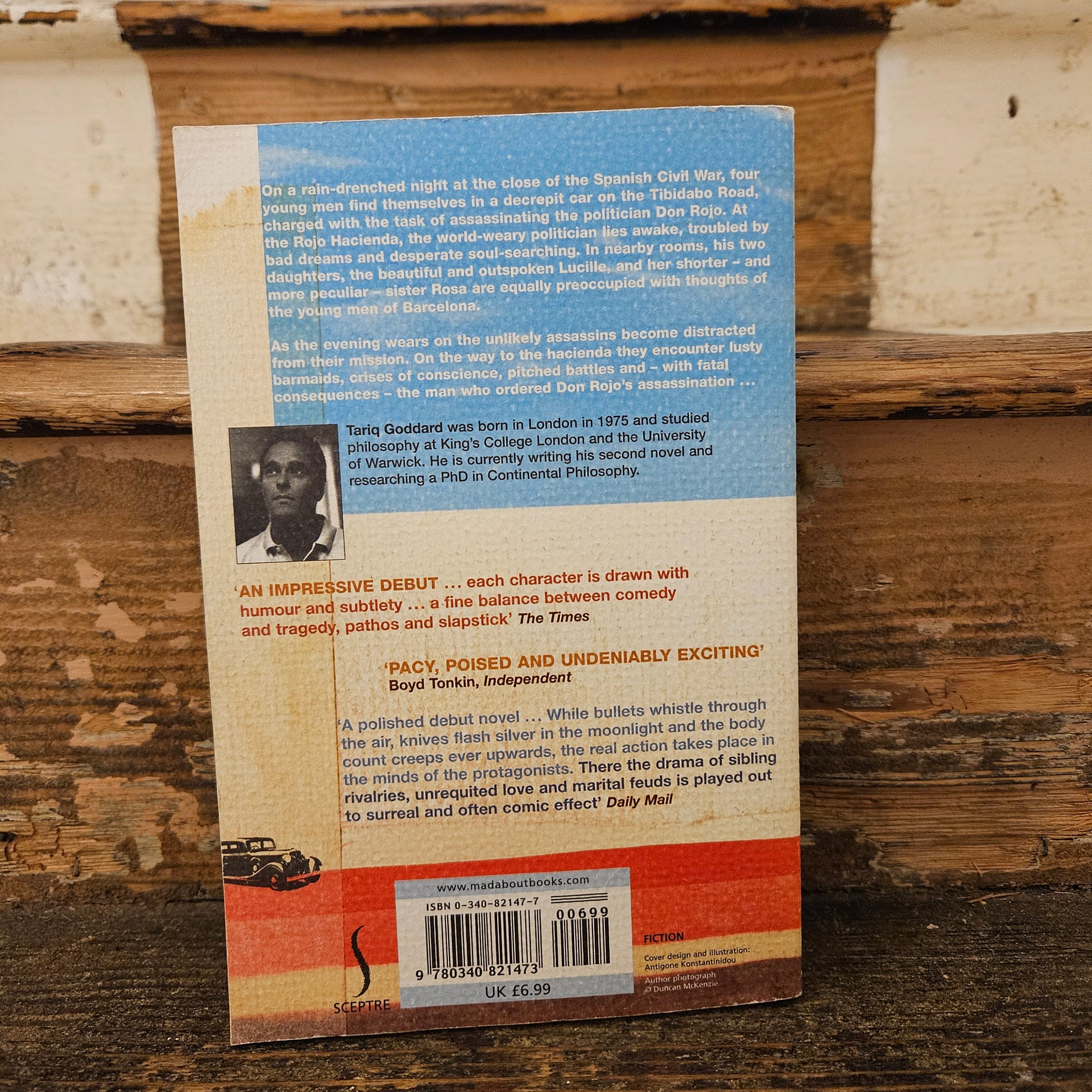 Back cover Homage to a Firing Squad - Tariq Goddard