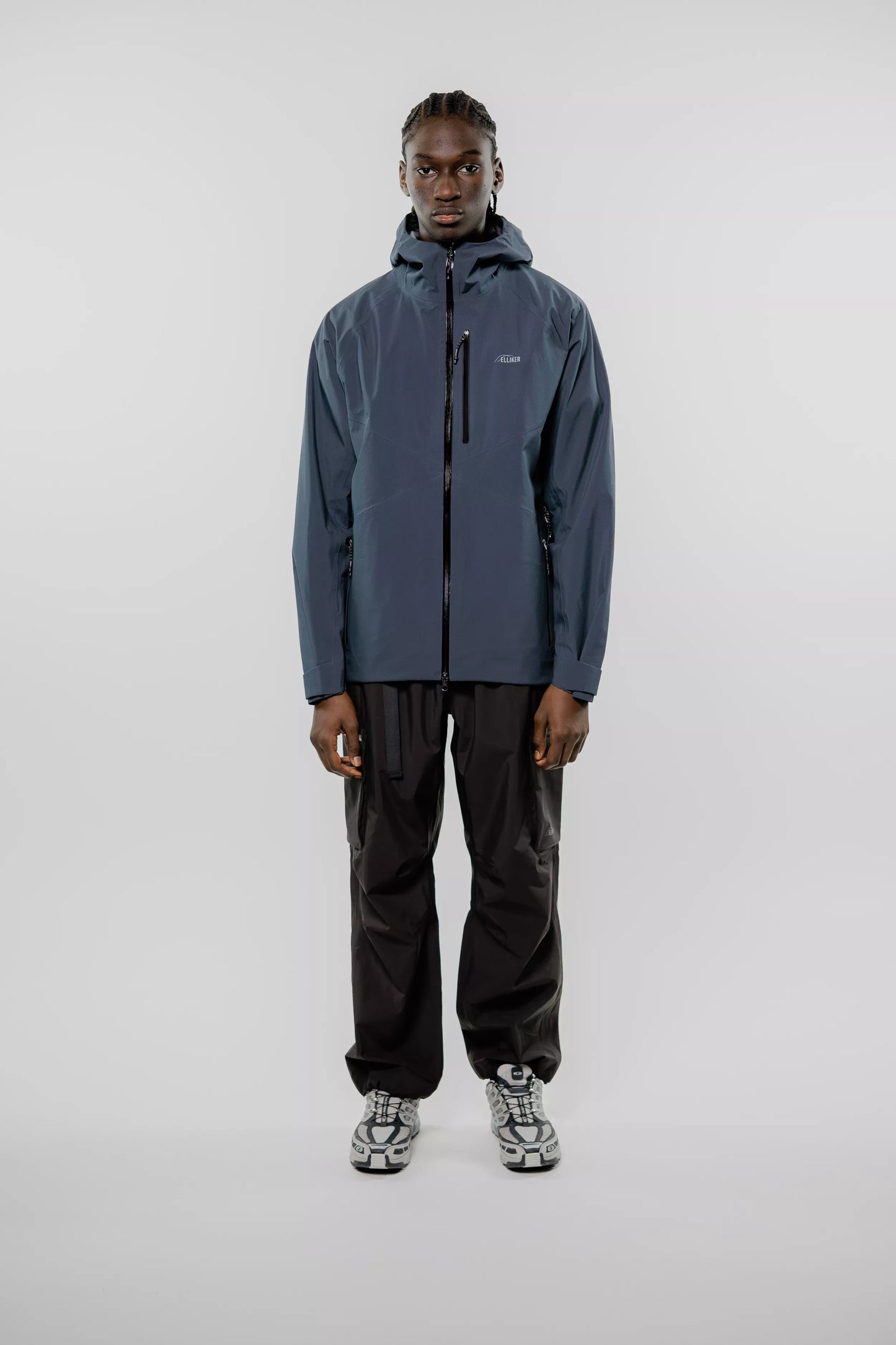 ELLIKER - Ayre Shell Jacket - Navy