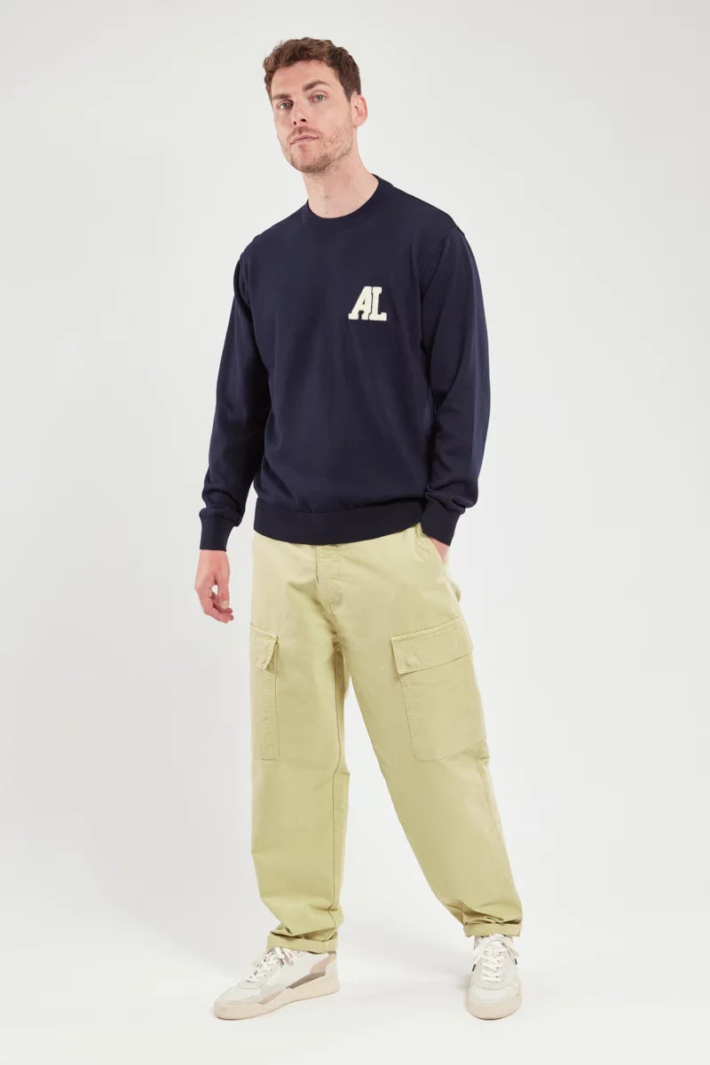 Armor Lux - Patch Sweatshirt - Marine Blue