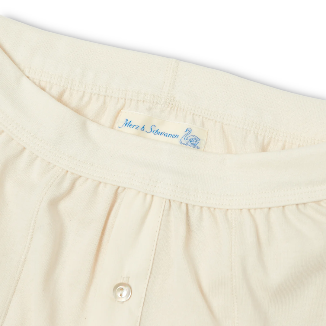 MERZ B. SCHWANEN - 225 Button Fly Boxer Brief - Nature