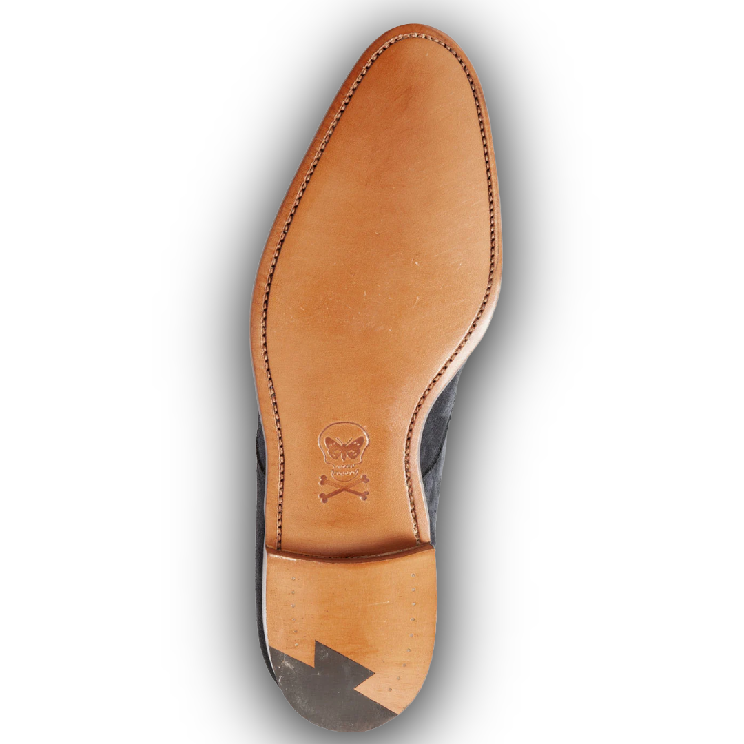 Regent - 'Frank' Chukka Boots - Navy Suede