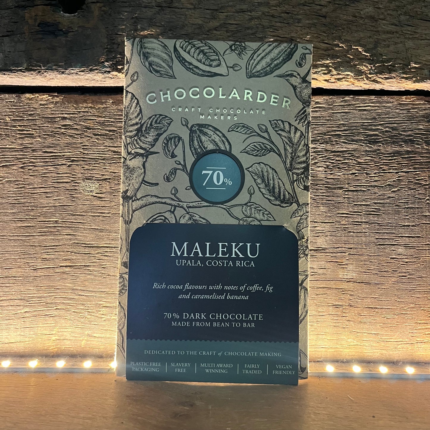 CHOCOLARDER - Maleku 70% Dark