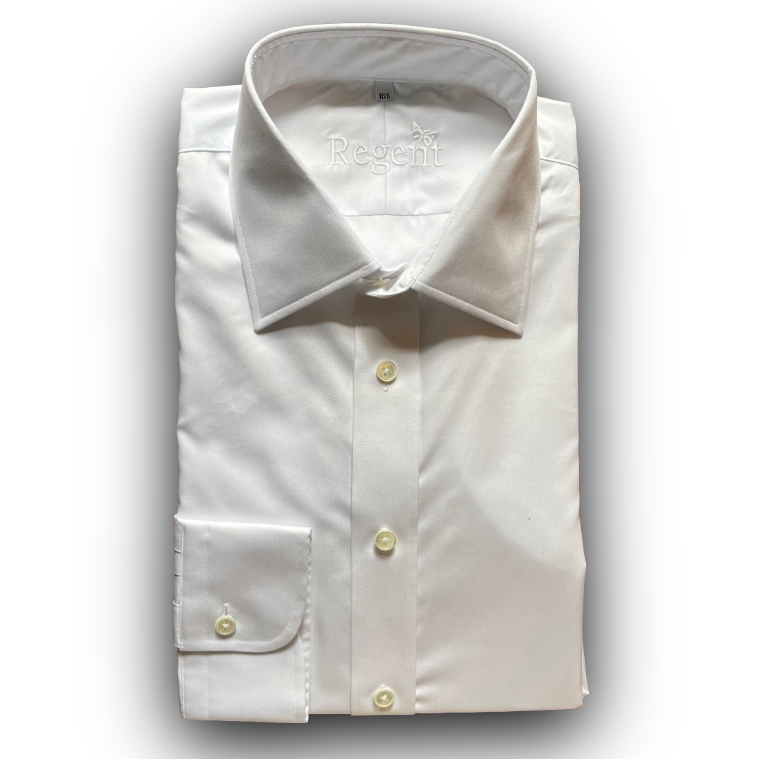 Regent 'Heritage'- Twill Shirt - White - Kent