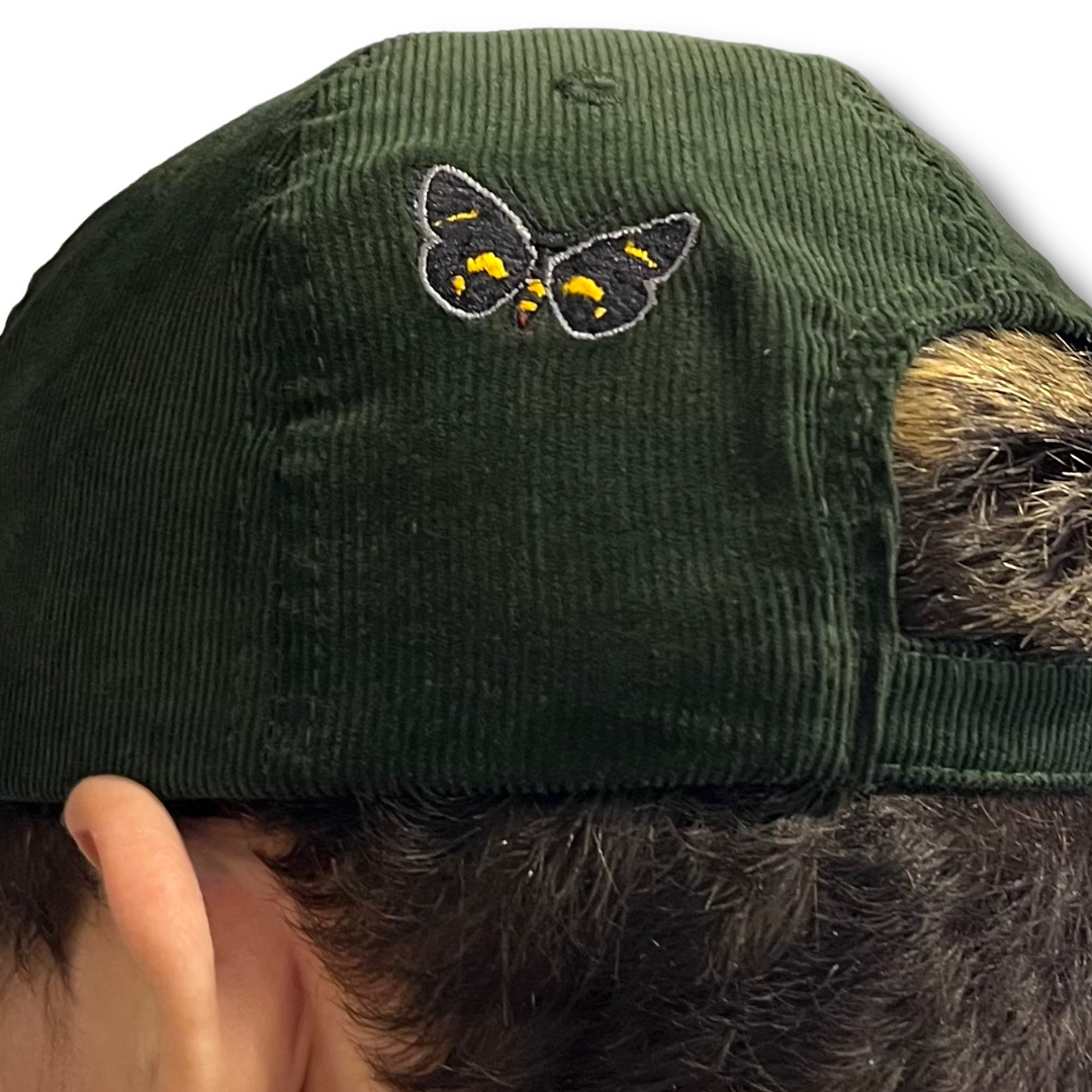 Regent Baseball Cap - Six Panel - Corduroy - Bottle Green