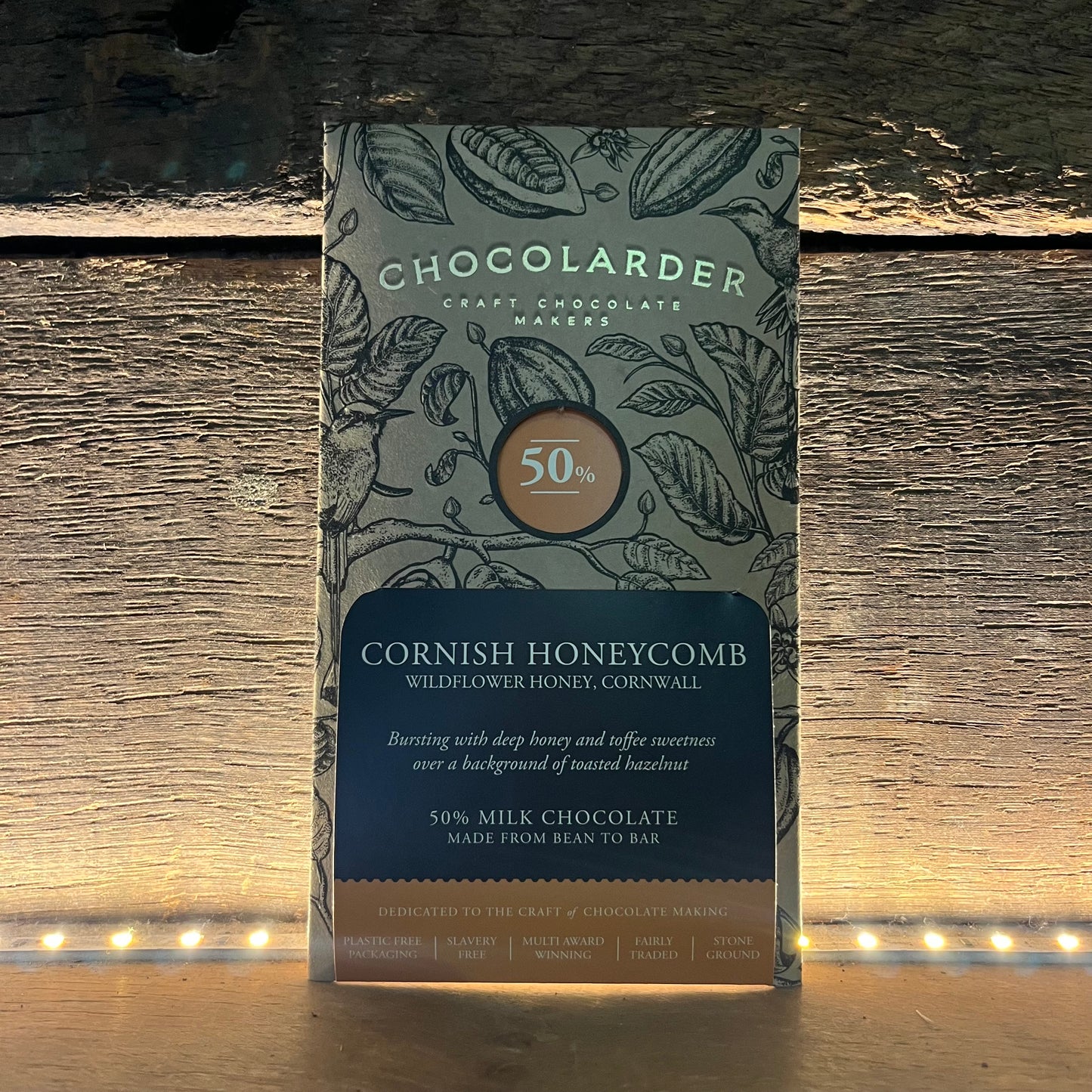 CHOCOLARDER - Cornish Honeycomb 50% Milk