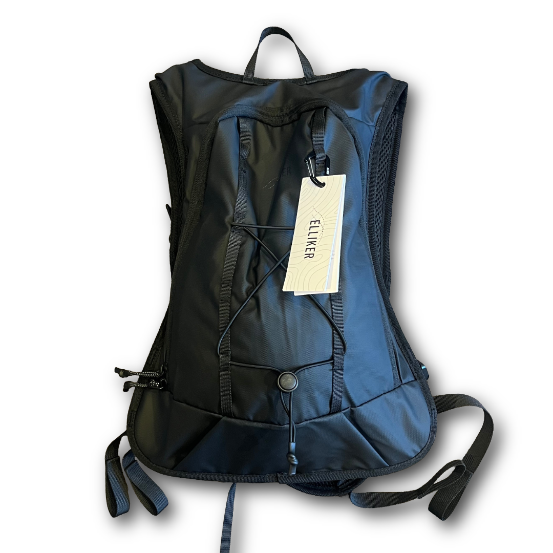 Eliker Hydration bag black, sold at regent in salisbury