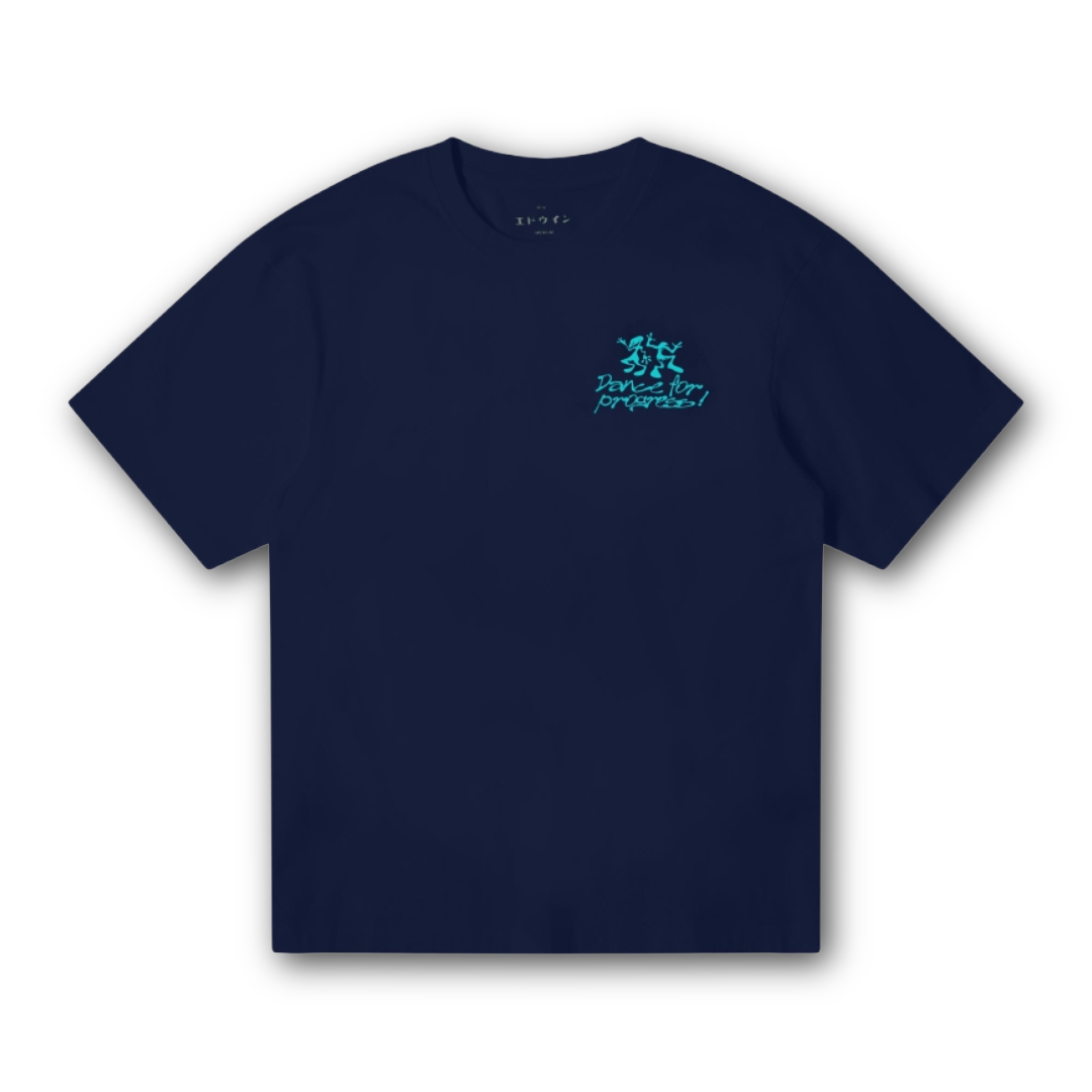 Edwin - Tokyo Dance Union T-shirt - Maritime Blue