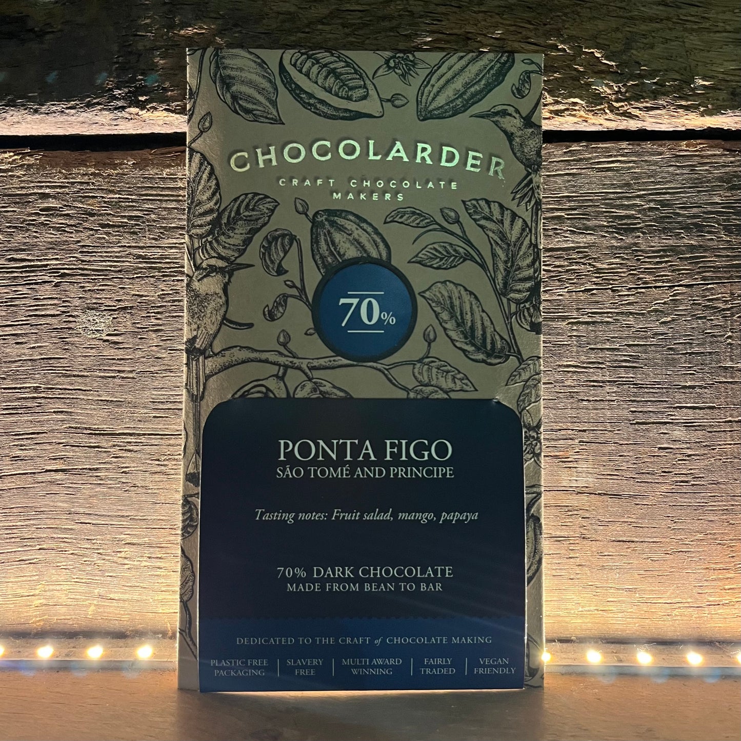 CHOCOLARDER - Ponta Figo 70% Dark Chocolate
