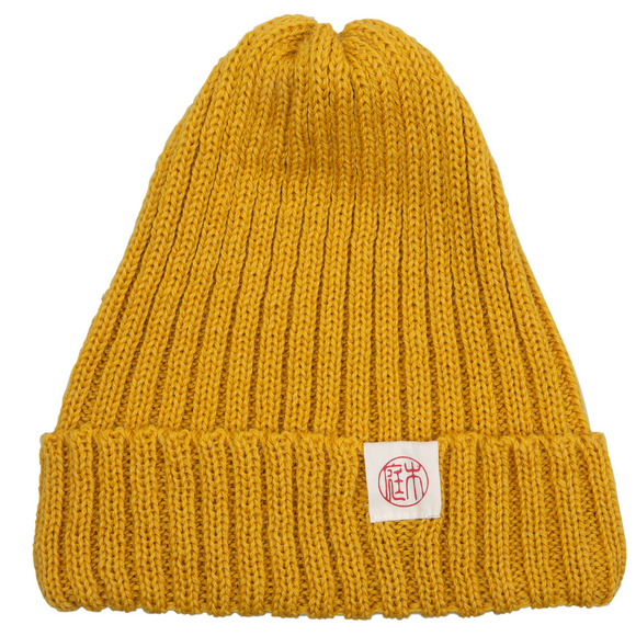 Niwaki - Wooly Beanie Hat - Karashi Yellow