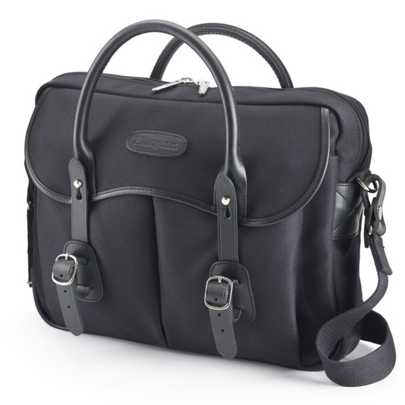 Billingham - Thomas Briefcase & Laptop Bag - Black FibreNyte  / Black