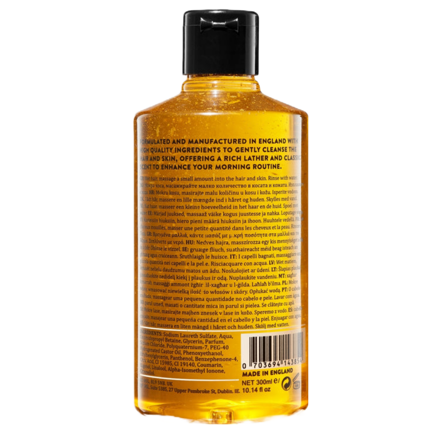 Dapper Dan Hair and Body Shampoo