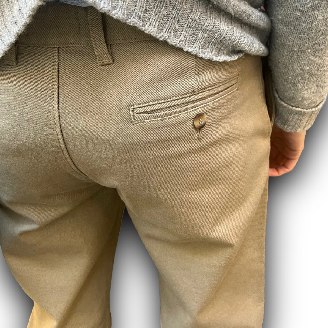 Regent - Chino Trousers - Khaki