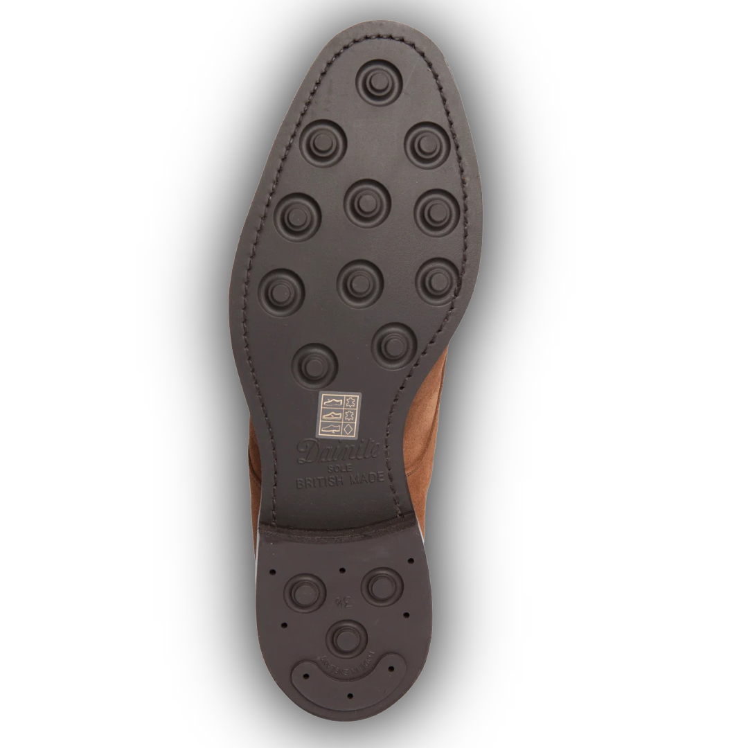 Regent - 'Badger' Chukka Boots - Brown Suede