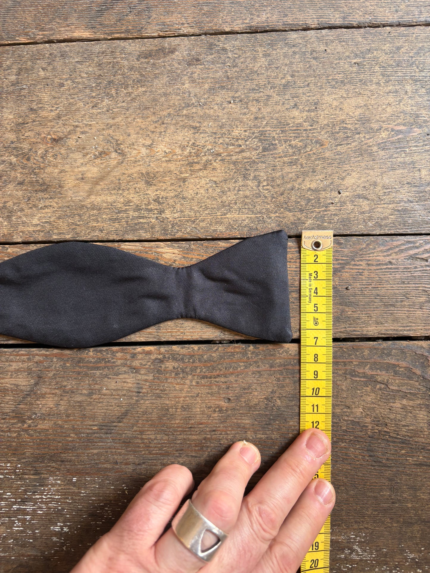 Regent - Silk Bow Tie - Black - Regent Tailoring