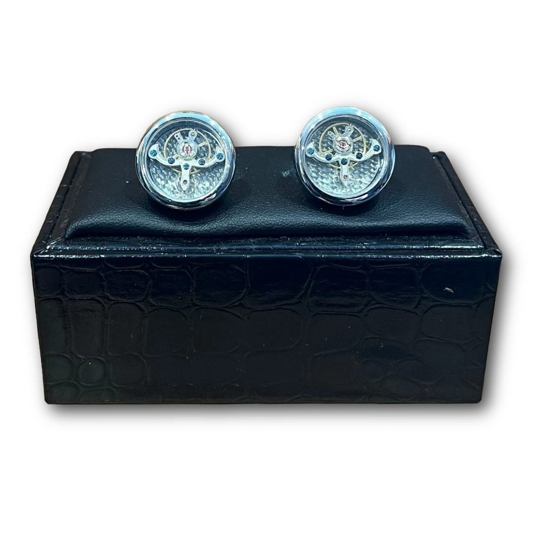 Regent - Cufflinks - Watch Movement