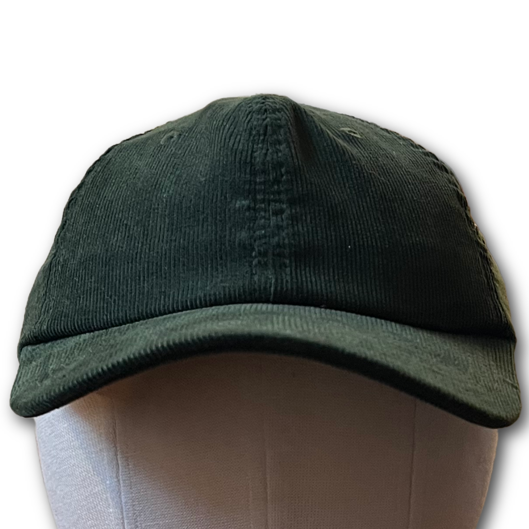 Regent Baseball Cap - Six Panel - Corduroy - Bottle Green