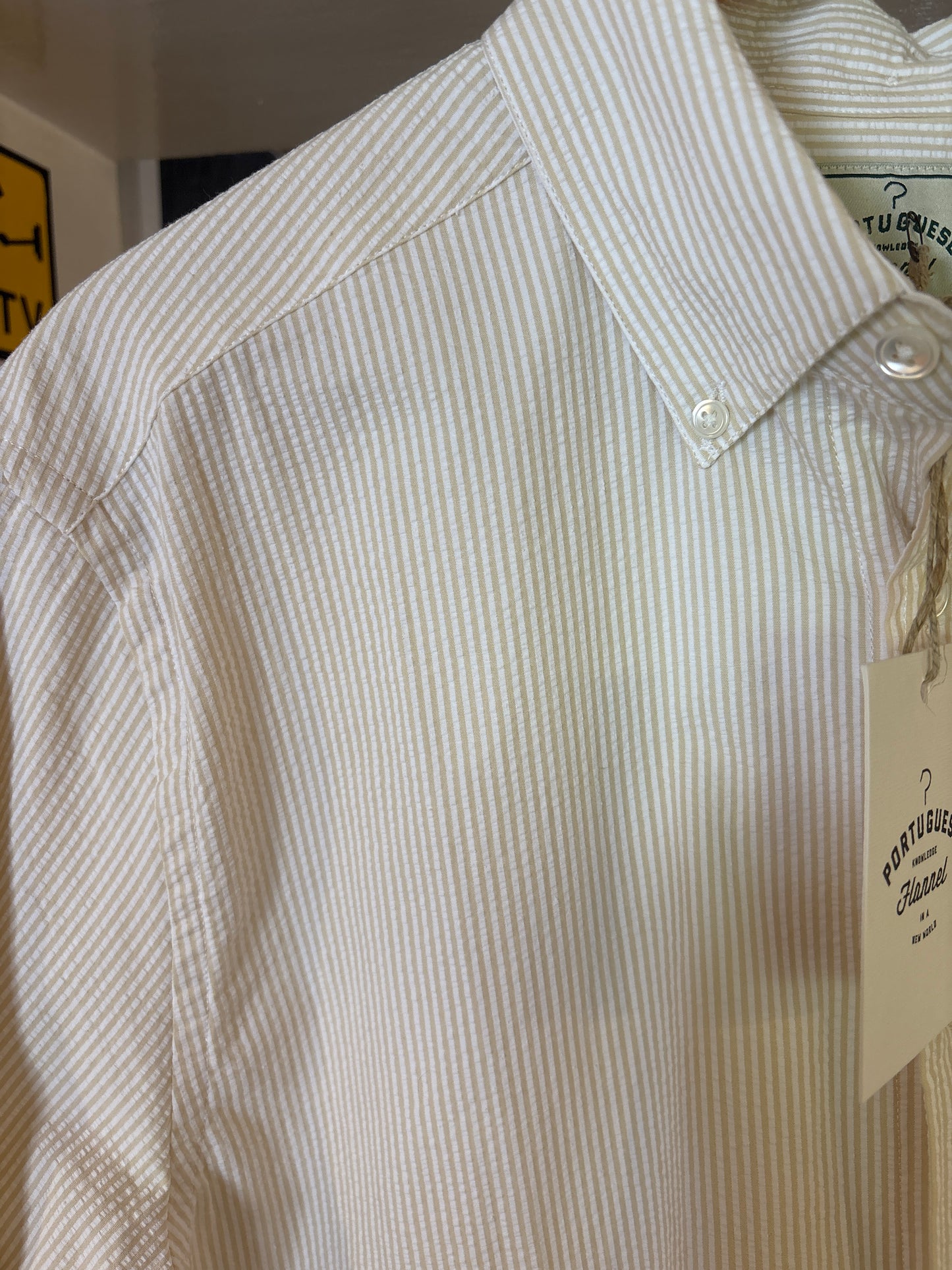Portuguese Flannel - Atlantico Stripe - Yellow