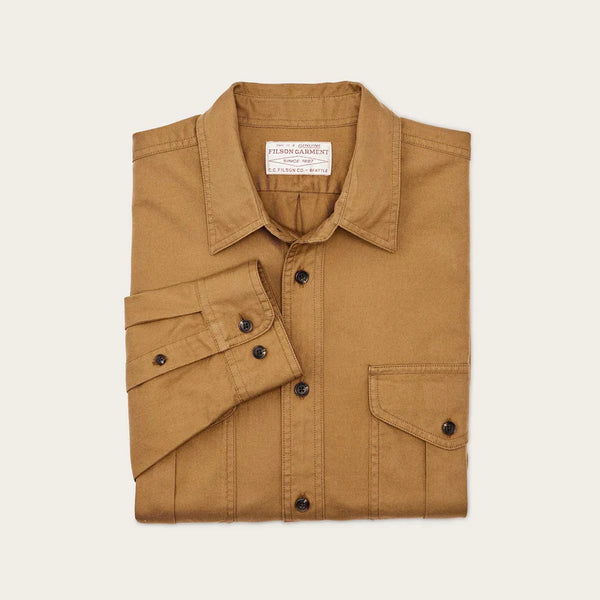 FILSON - Safari Cloth Guide Shirt - Khaki