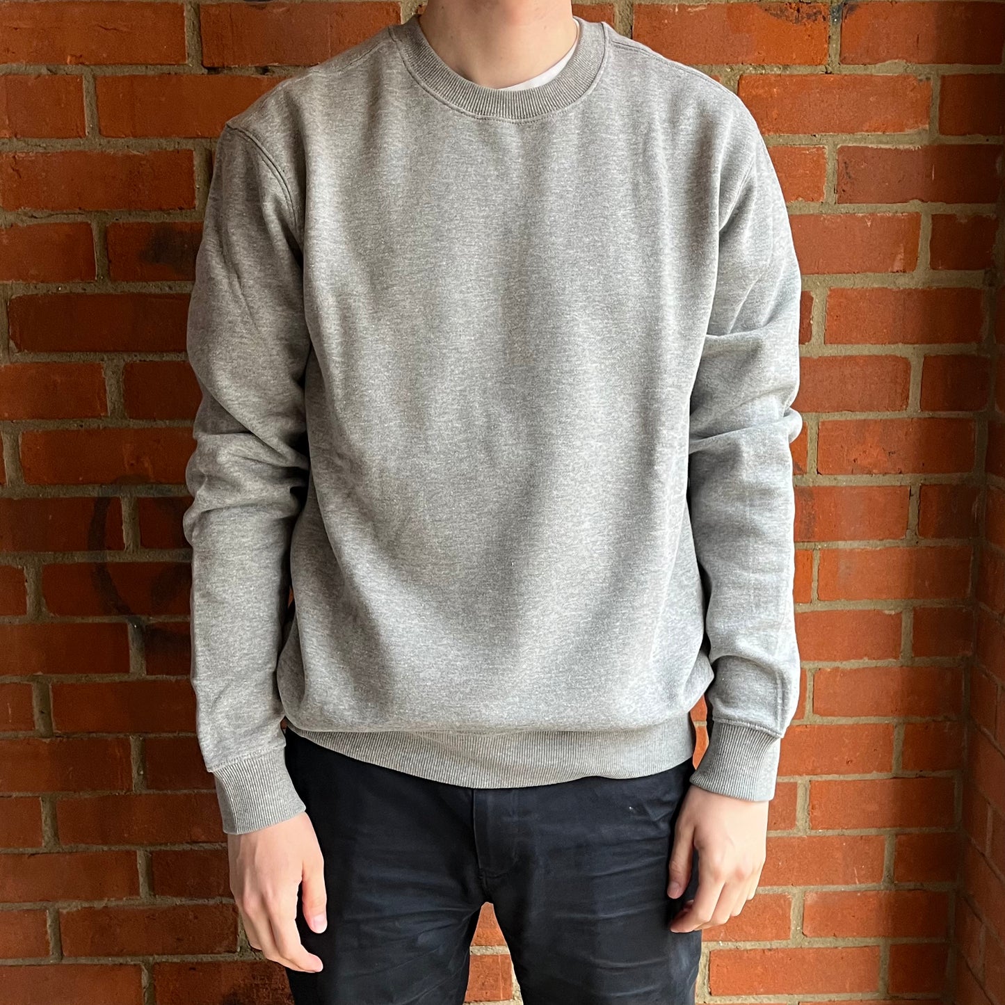 Regent - Basics - Sweatshirt - Organic Cotton - Light Grey