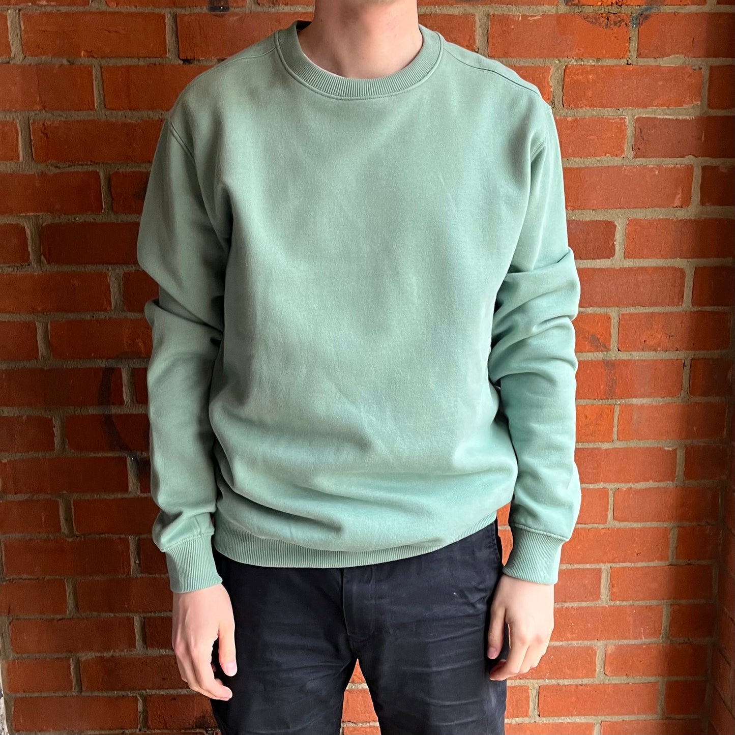 Regent - Basics - Sweatshirt - Organic Cotton - Sage Green
