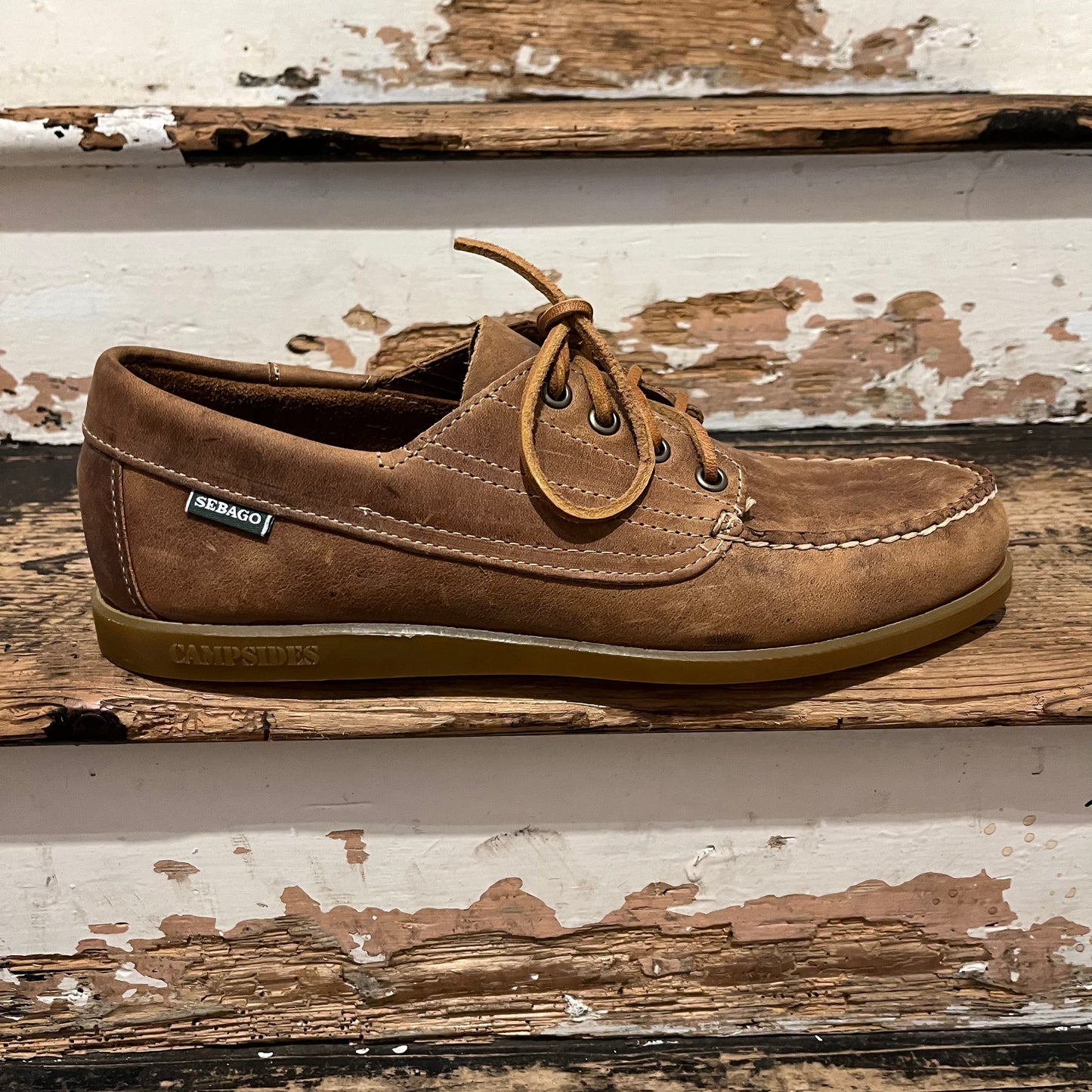 Sebago - Askook Crazy Horse Moccasin - Tan