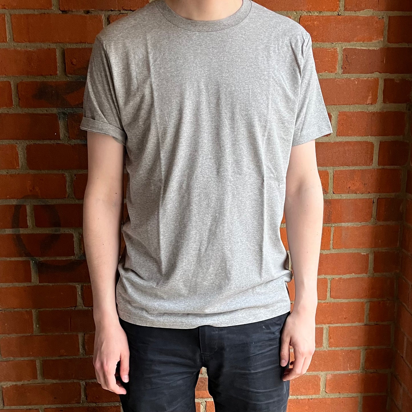 Regent - Basics - T-Shirt - Organic Cotton - Melange Grey