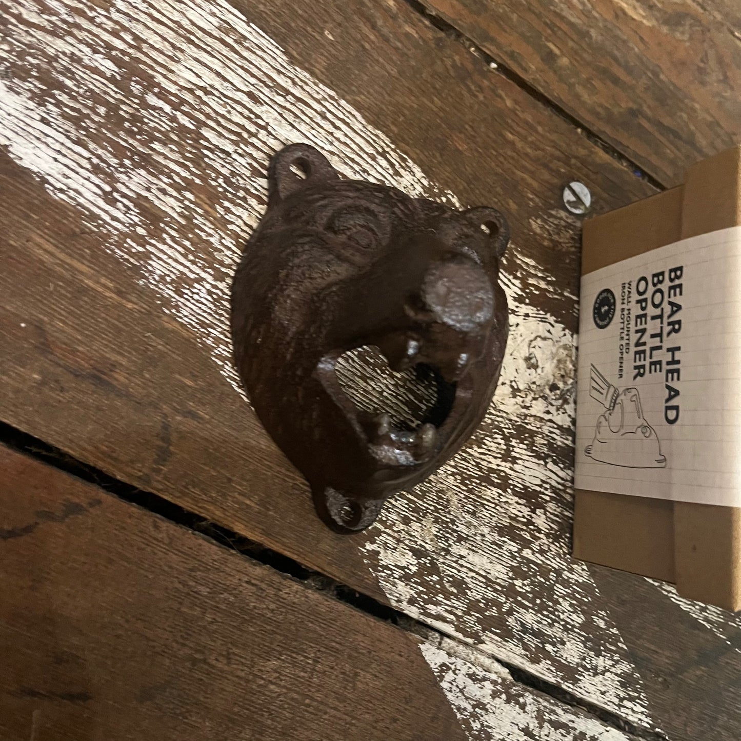 Bear Head Bottle Opener