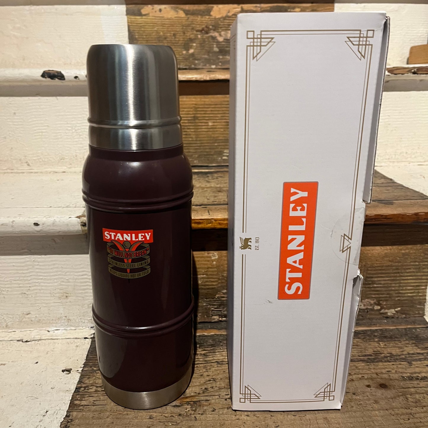 Stanley - Milestones Thermal Bottle - 1940 Garnet Gloss