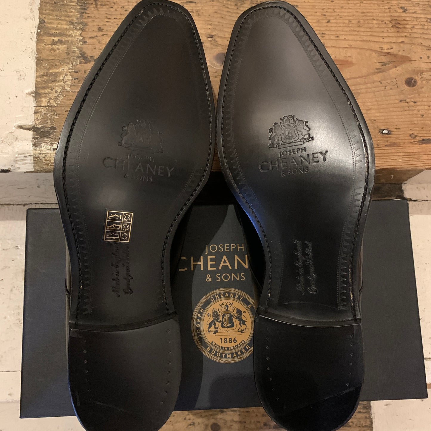 Joseph Cheaney - Snowdon - Double Monk Shoes - Black Leather