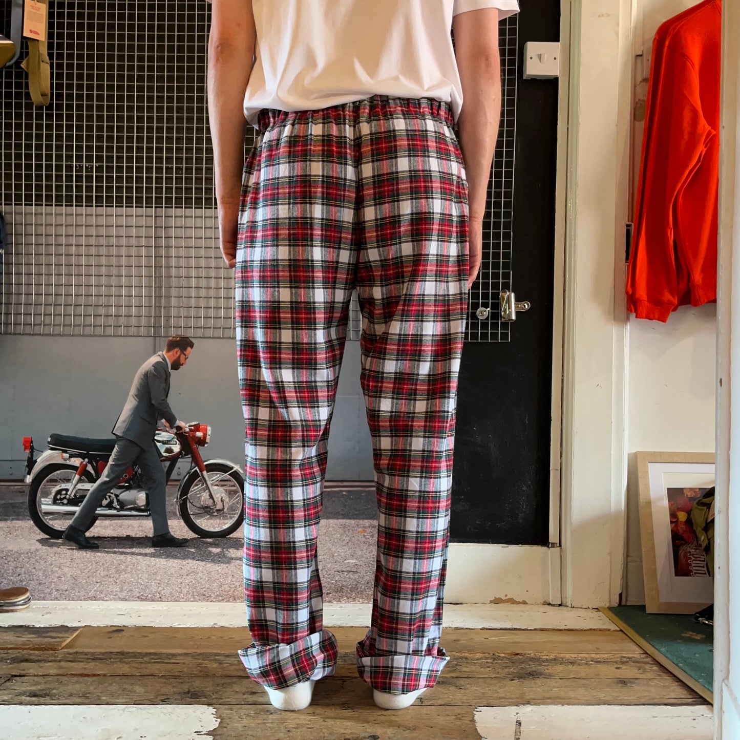 Regent - Lounge Pants - Red Check - PJ