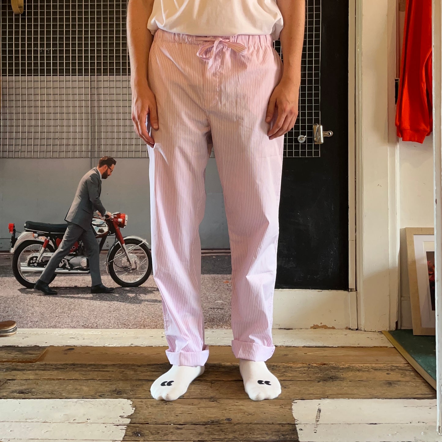 Regent - Lounge Pants - Pink Stripe - PJ