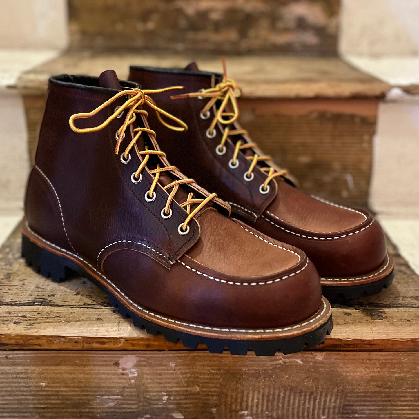 Red Wing - Roughneck Moc Toe - 8146 - Briar Oil Slick