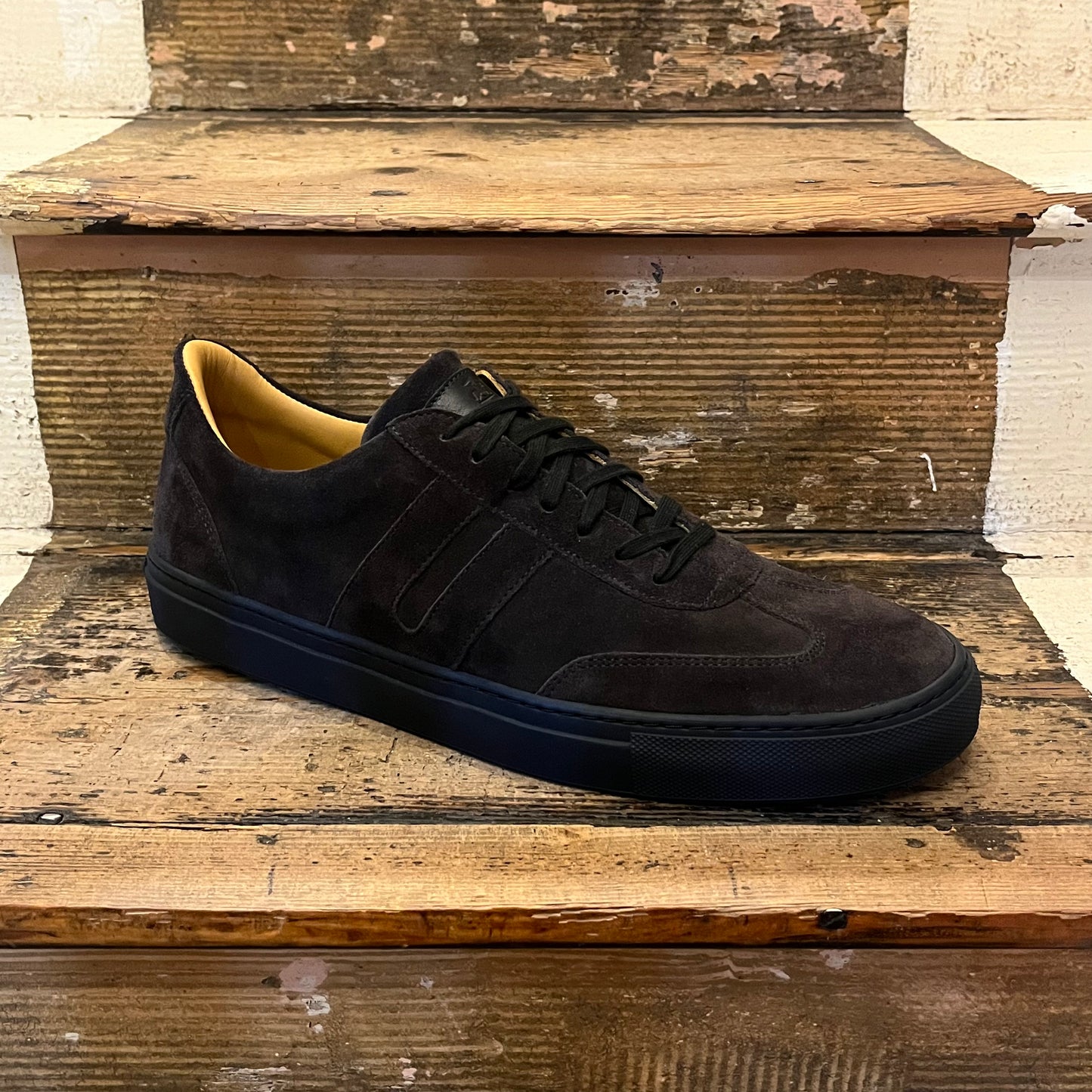 Ludwig Reiter suede black trainer