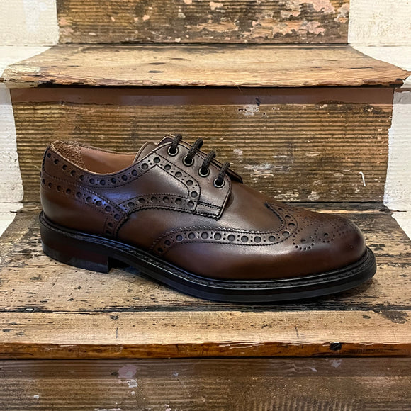 Regent full country brogue in burnished leather