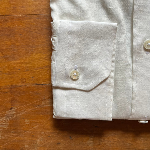 Regent - Linen Shirt - Ivory White