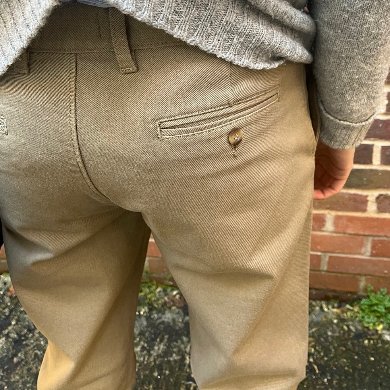 Regent - Chino Trousers - Khaki