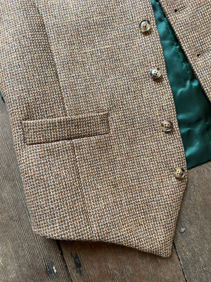 Regent - Finch Waistcoat – Ginger Tweed