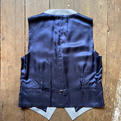 Regent - Dove Waistcoat – Grey Wool - Regent Tailoring