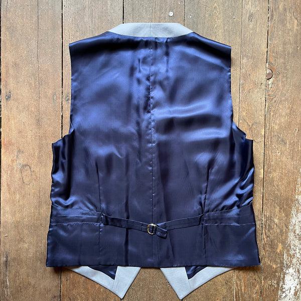 Regent - Dove Waistcoat – Grey Wool