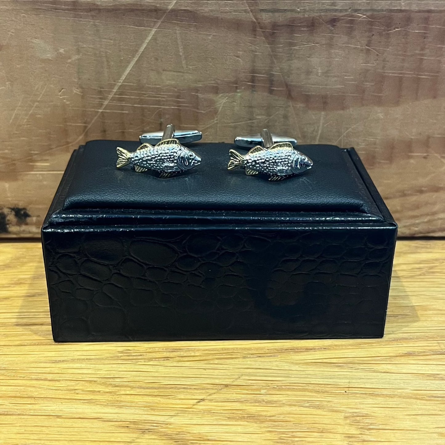 Regent fish cufflinks