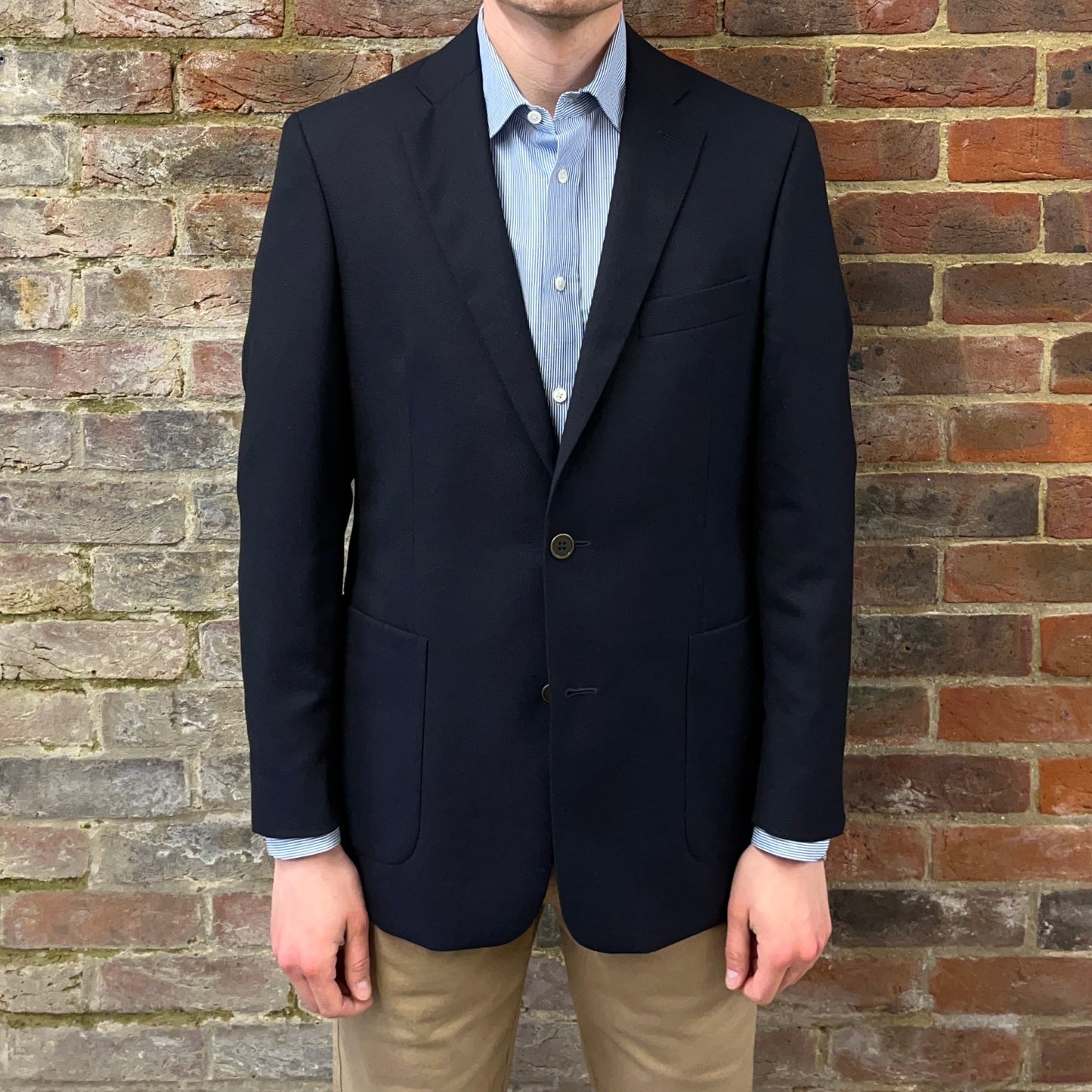 Regent blue birdseye jacket