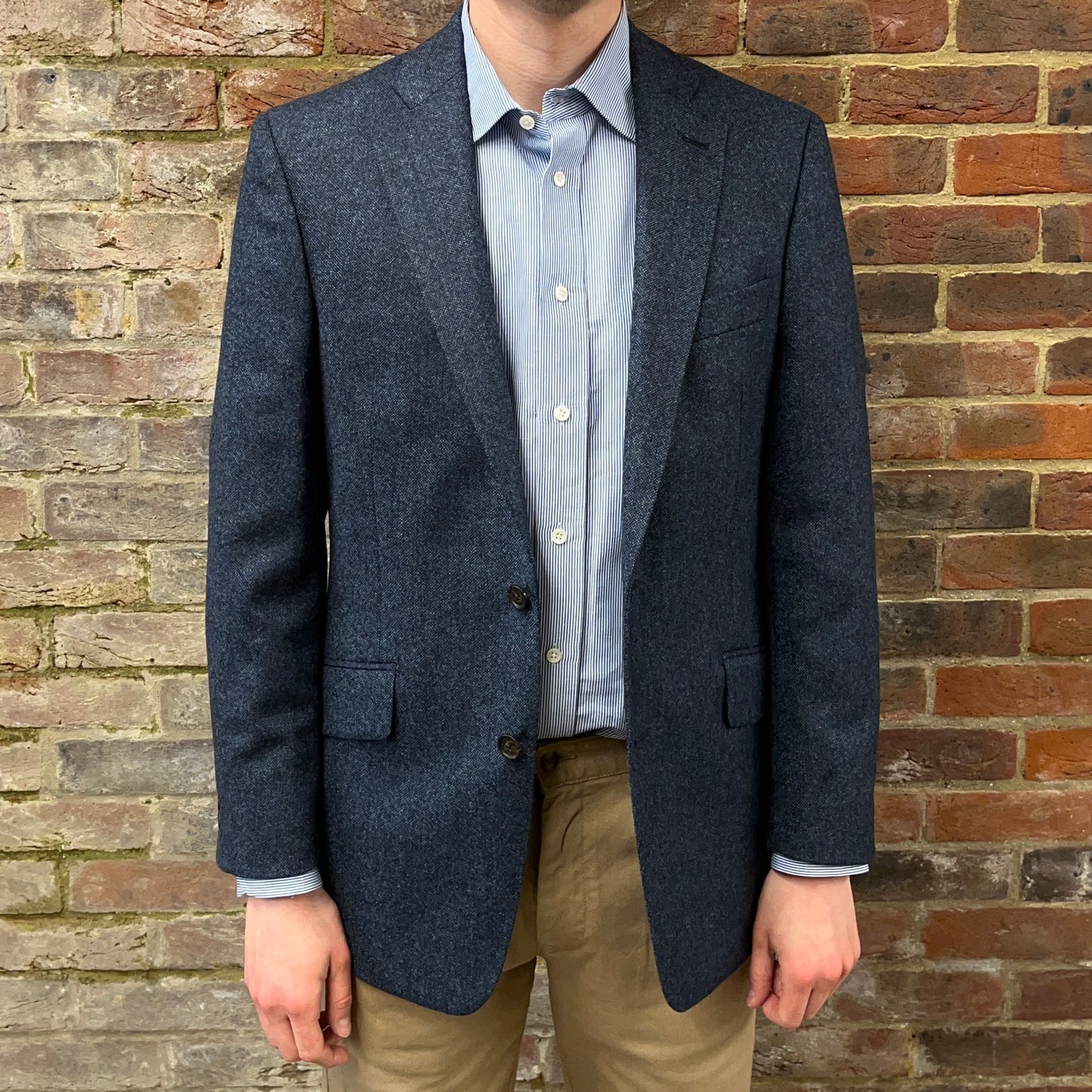 Regent blue tweed jacket