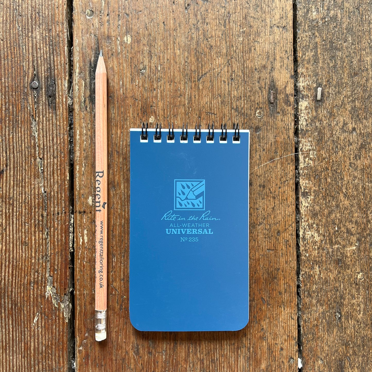 Rite in the Rain - All Weather Universal Notebook Spiral Bound 3" x 5" - Blue - No. 235