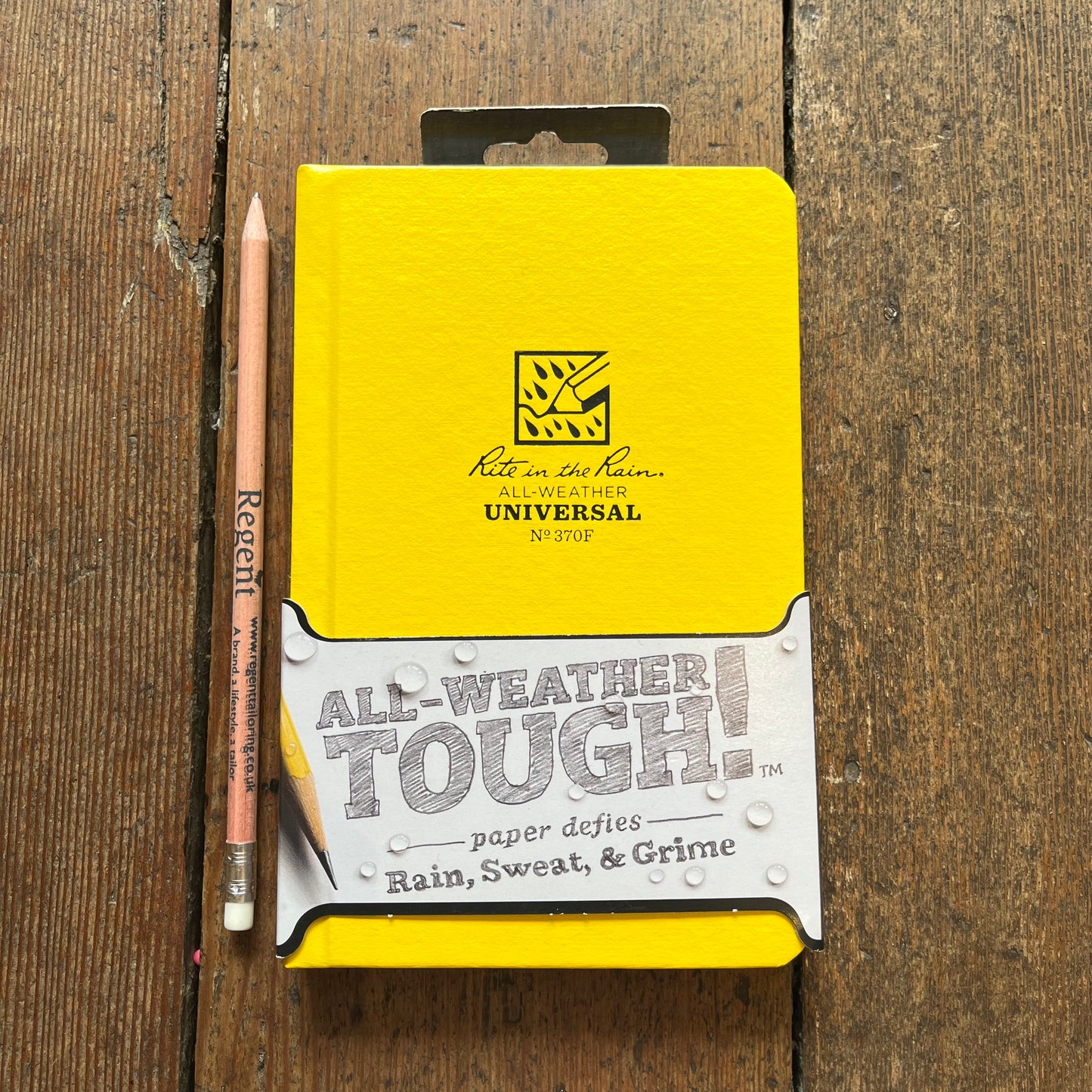 Rite in the Rain - All Weather Universal Notebook Hardcover 5" x 8" - Yellow - 370F